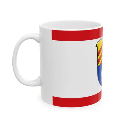 Flagge Dudenhofen Rodgau (Germany) White Coffee Mug - Go Mug Yourself