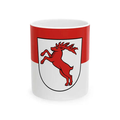 Flagge Duerbheim (Germany) White Coffee Mug 11oz - Go Mug Yourself