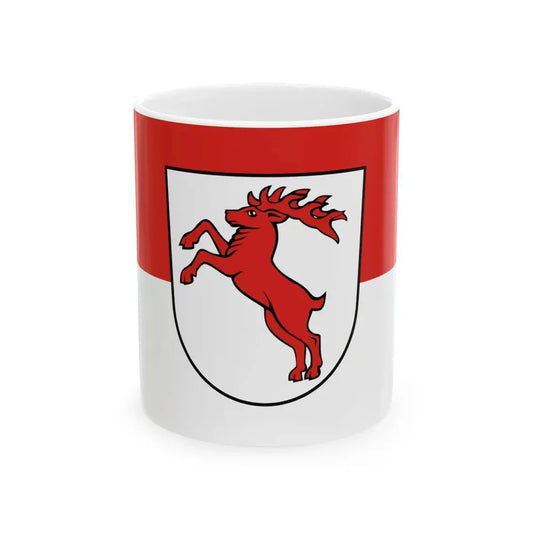 Flagge Duerbheim (Germany) White Coffee Mug 11oz - Go Mug Yourself