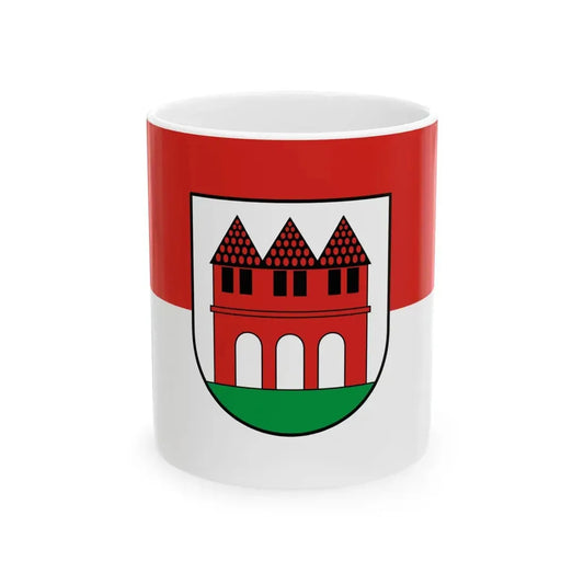 Flagge Durchhausen (Germany) White Coffee Mug 11oz - Go Mug Yourself