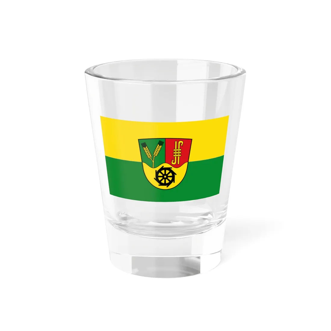 Flagge Ebergoetzen (Germany) Shot Glass 1.5oz 1.5oz - Go Mug Yourself