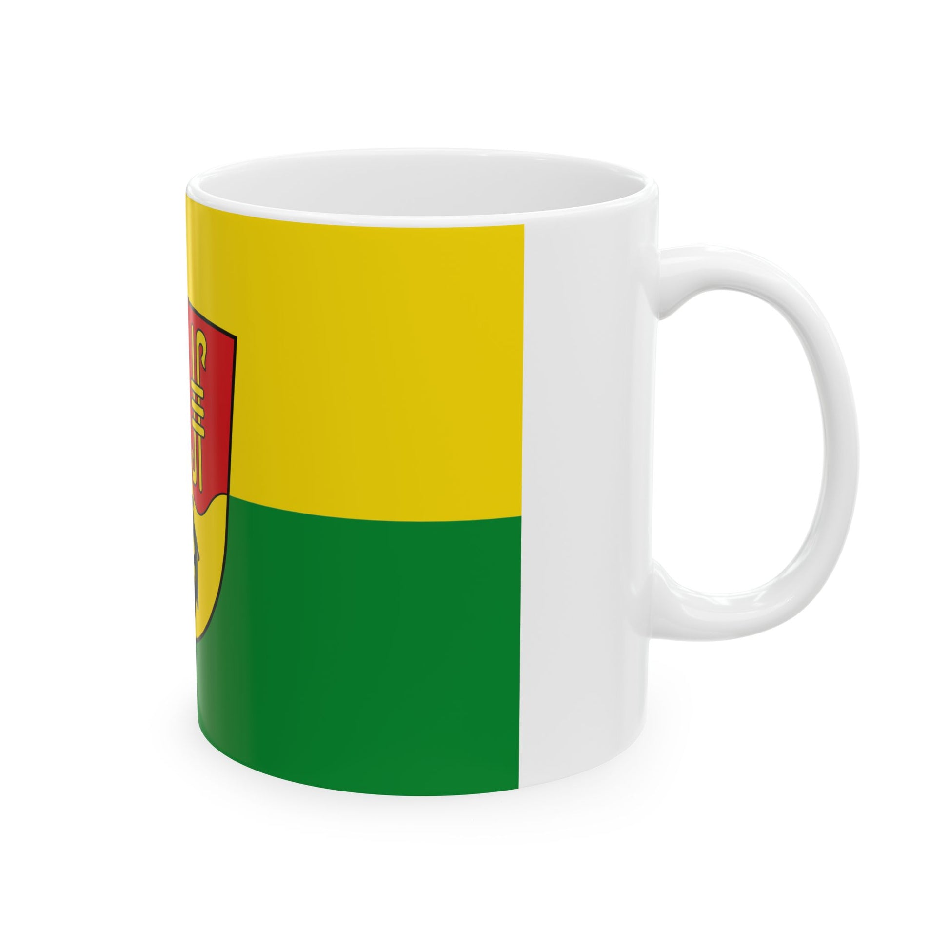 Flagge Ebergoetzen (Germany) White Coffee Mug-Go Mug Yourself