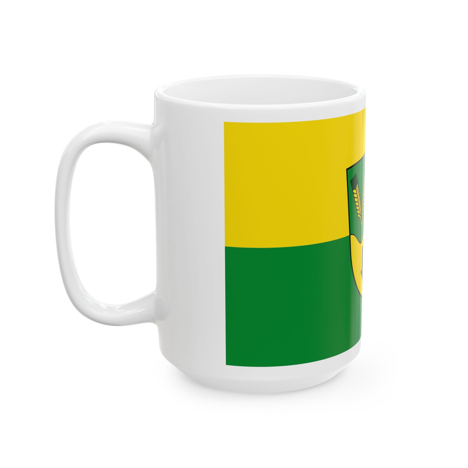 Flagge Ebergoetzen (Germany) White Coffee Mug-Go Mug Yourself