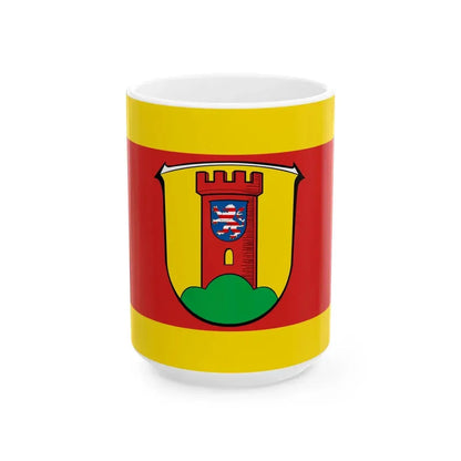 Flagge Ebsdorfergrund (Germany) White Coffee Mug 15oz - Go Mug Yourself