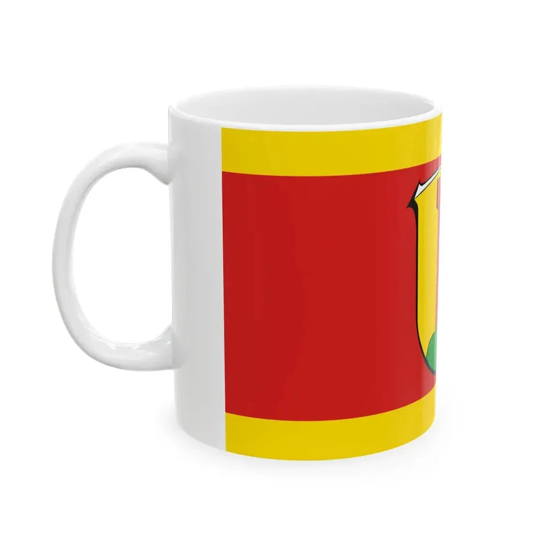 Flagge Ebsdorfergrund (Germany) White Coffee Mug - Go Mug Yourself