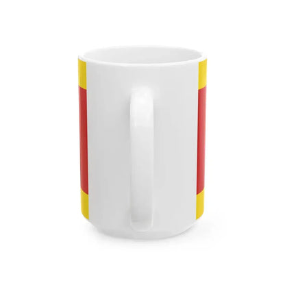 Flagge Ebsdorfergrund (Germany) White Coffee Mug - Go Mug Yourself
