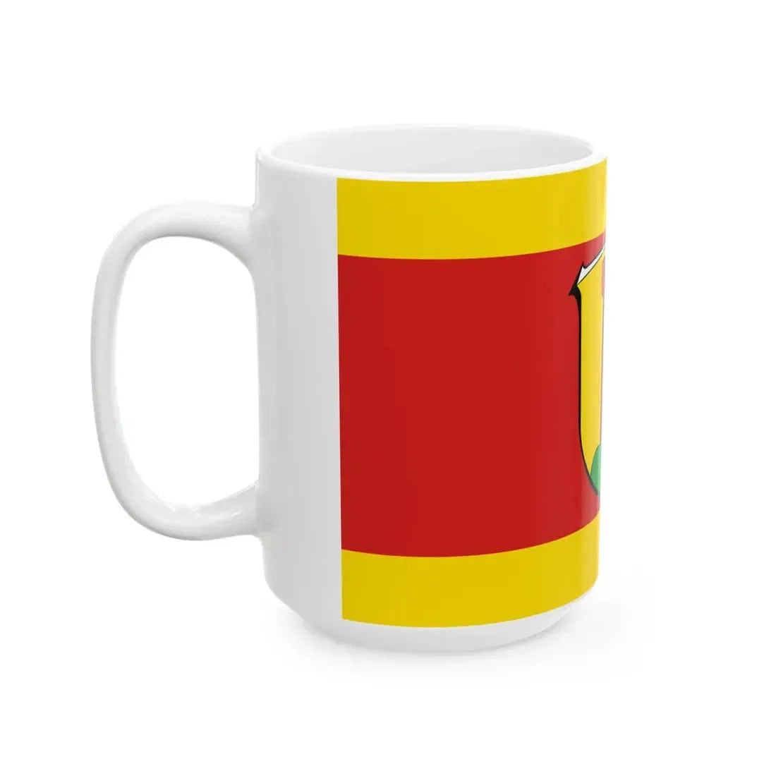 Flagge Ebsdorfergrund (Germany) White Coffee Mug - Go Mug Yourself