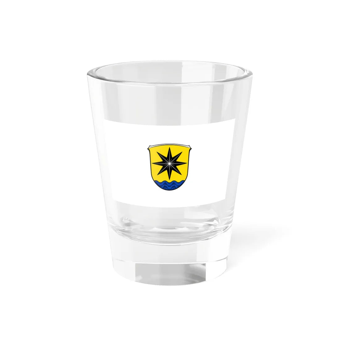 Flagge Edertal (Germany) Shot Glass 1.5oz 1.5oz - Go Mug Yourself
