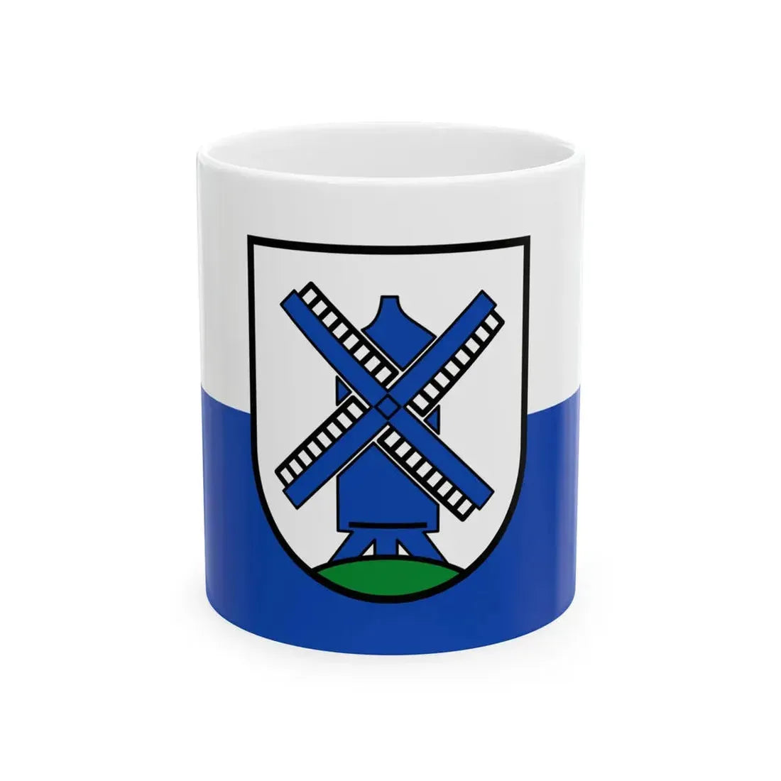 Flagge Edewecht (Germany) White Coffee Mug 11oz - Go Mug Yourself