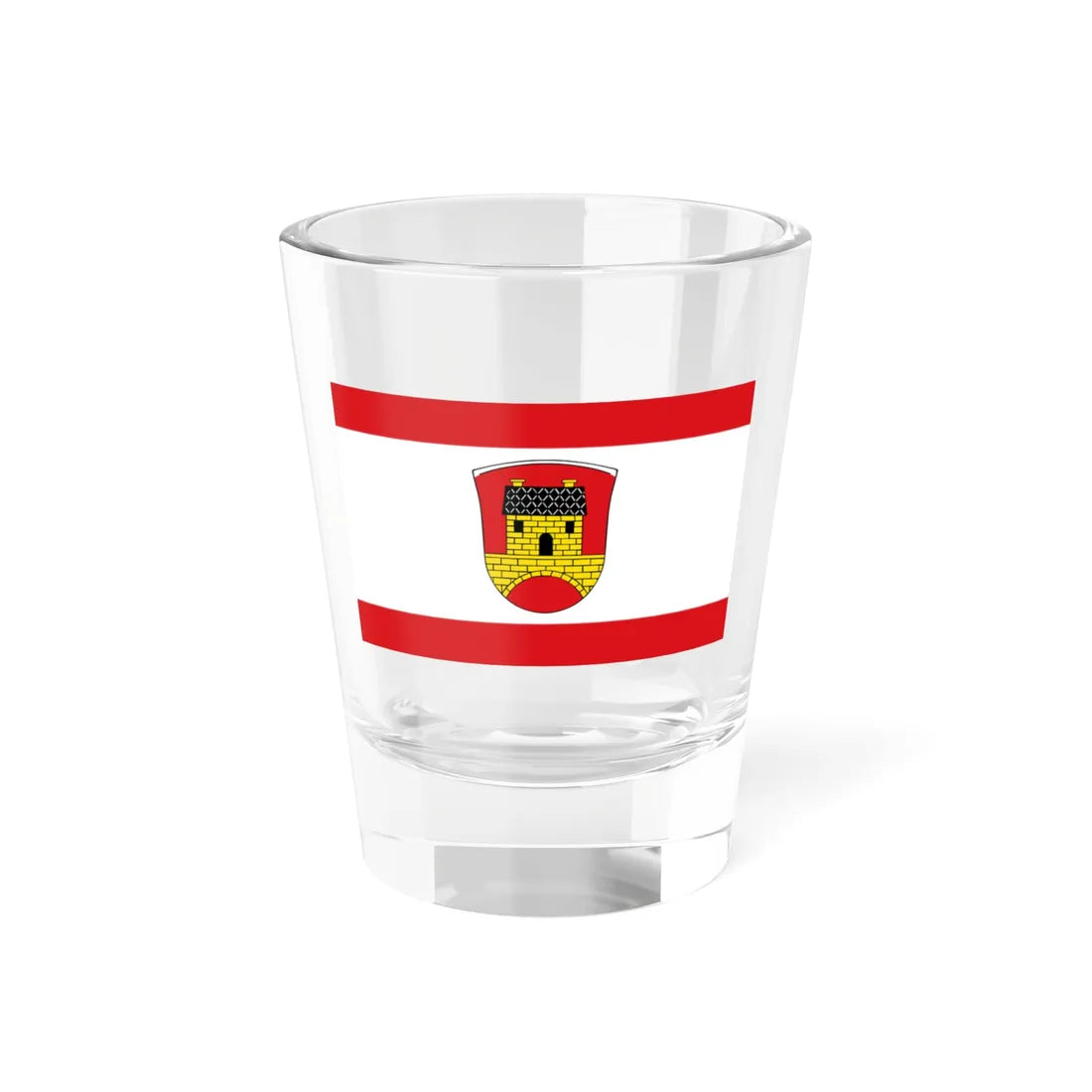 Flagge Einhausen Hessen (Germany) Shot Glass 1.5oz 1.5oz - Go Mug Yourself