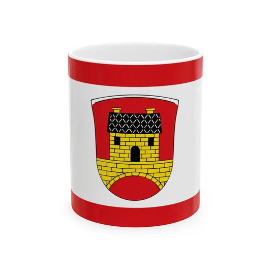 Flagge Einhausen Hessen (Germany) White Coffee Mug 11oz - Go Mug Yourself