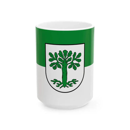Flagge Eisdorf Harz (Germany) White Coffee Mug 15oz - Go Mug Yourself
