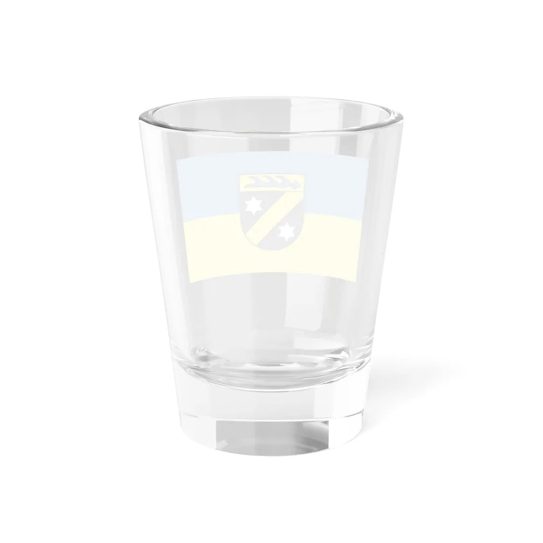Flagge Emmingen-Liptingen (Germany) Shot Glass 1.5oz - Go Mug Yourself