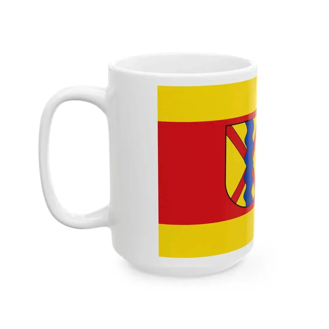 Flagge Emsbueren (Germany) White Coffee Mug - Go Mug Yourself