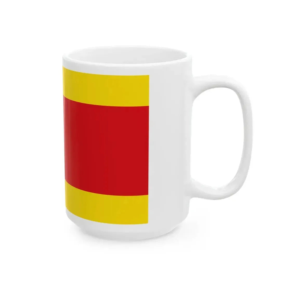 Flagge Emsbueren (Germany) White Coffee Mug - Go Mug Yourself