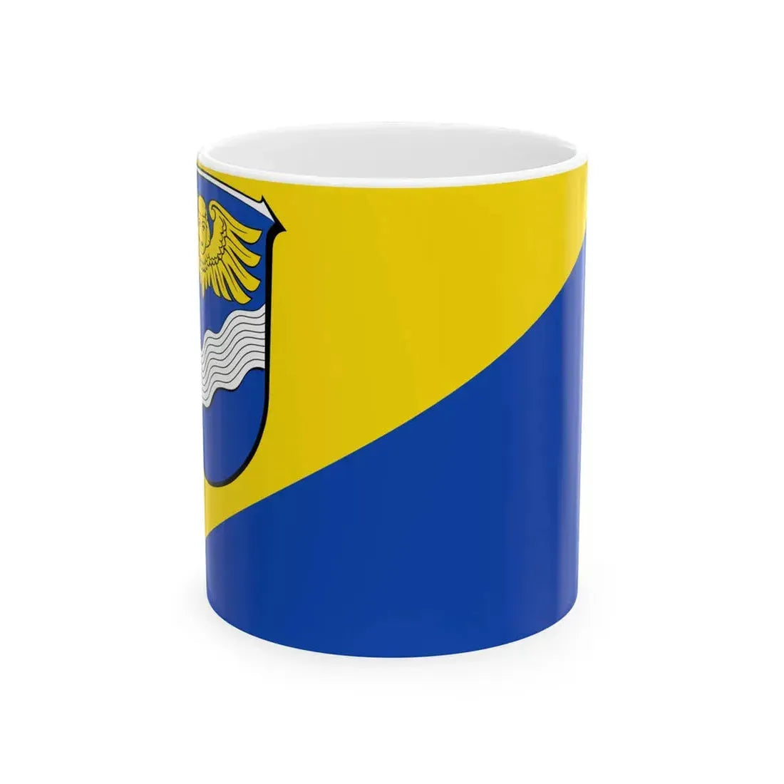 Flagge Engelbach (Germany) White Coffee Mug 11oz - Go Mug Yourself