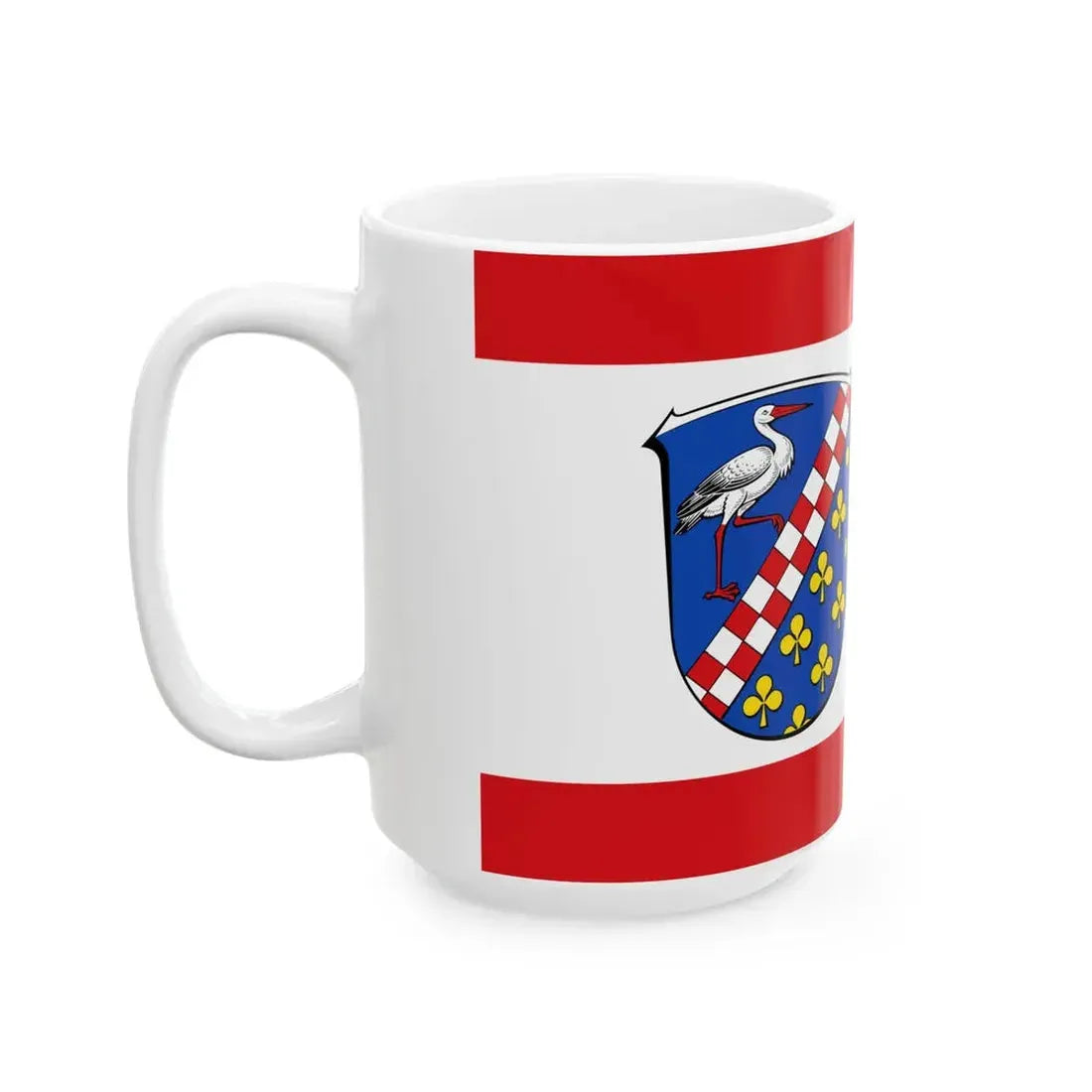Flagge Eppertshausen (Germany) White Coffee Mug - Go Mug Yourself