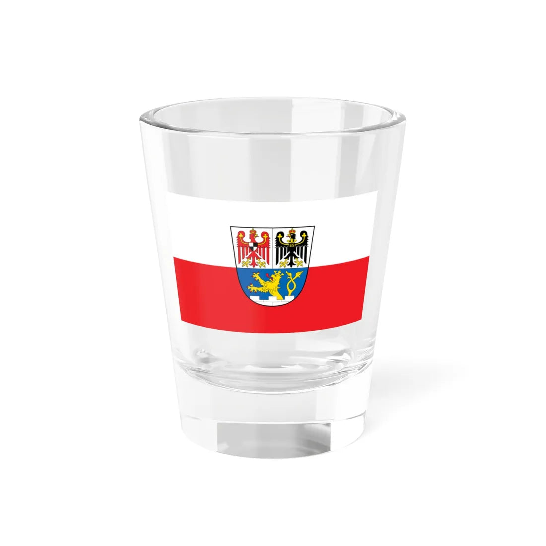 Flagge Erlangen (Germany) Shot Glass 1.5oz 1.5oz - Go Mug Yourself