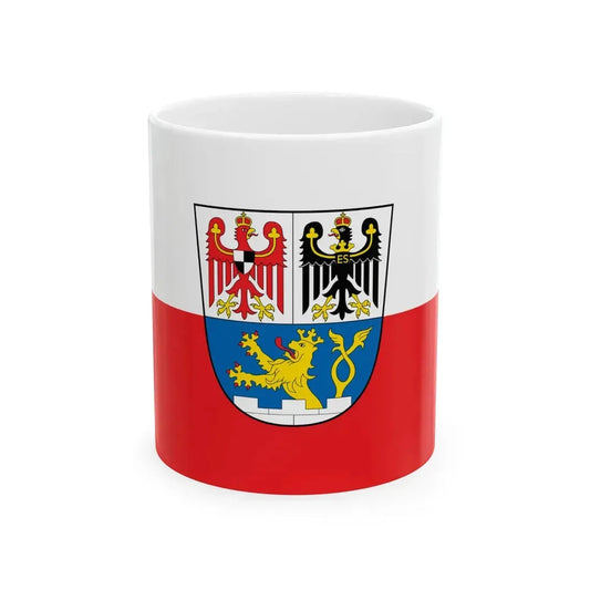 Flagge Erlangen (Germany) White Coffee Mug 11oz - Go Mug Yourself