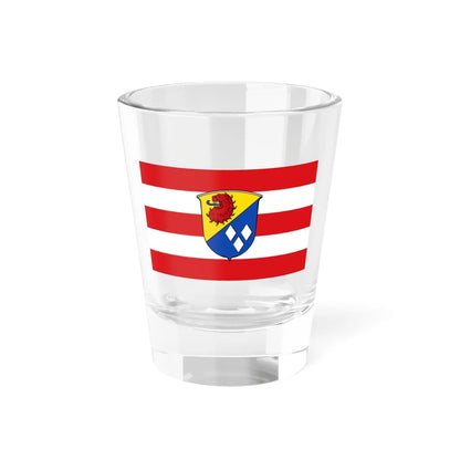 Flagge Ernsthofen Modautal (Germany) Shot Glass 1.5oz 1.5oz - Go Mug Yourself