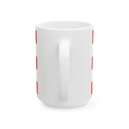 Flagge Ernsthofen Modautal (Germany) White Coffee Mug - Go Mug Yourself