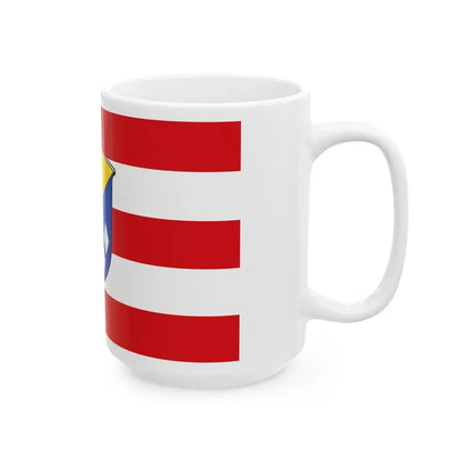 Flagge Ernsthofen Modautal (Germany) White Coffee Mug - Go Mug Yourself