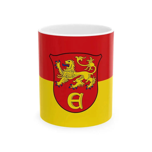 Flagge Eschershausen (Germany) White Coffee Mug 11oz - Go Mug Yourself