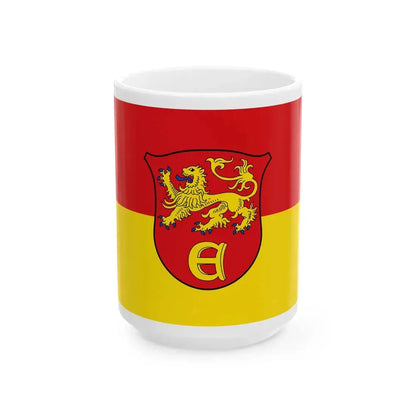 Flagge Eschershausen (Germany) White Coffee Mug 15oz - Go Mug Yourself