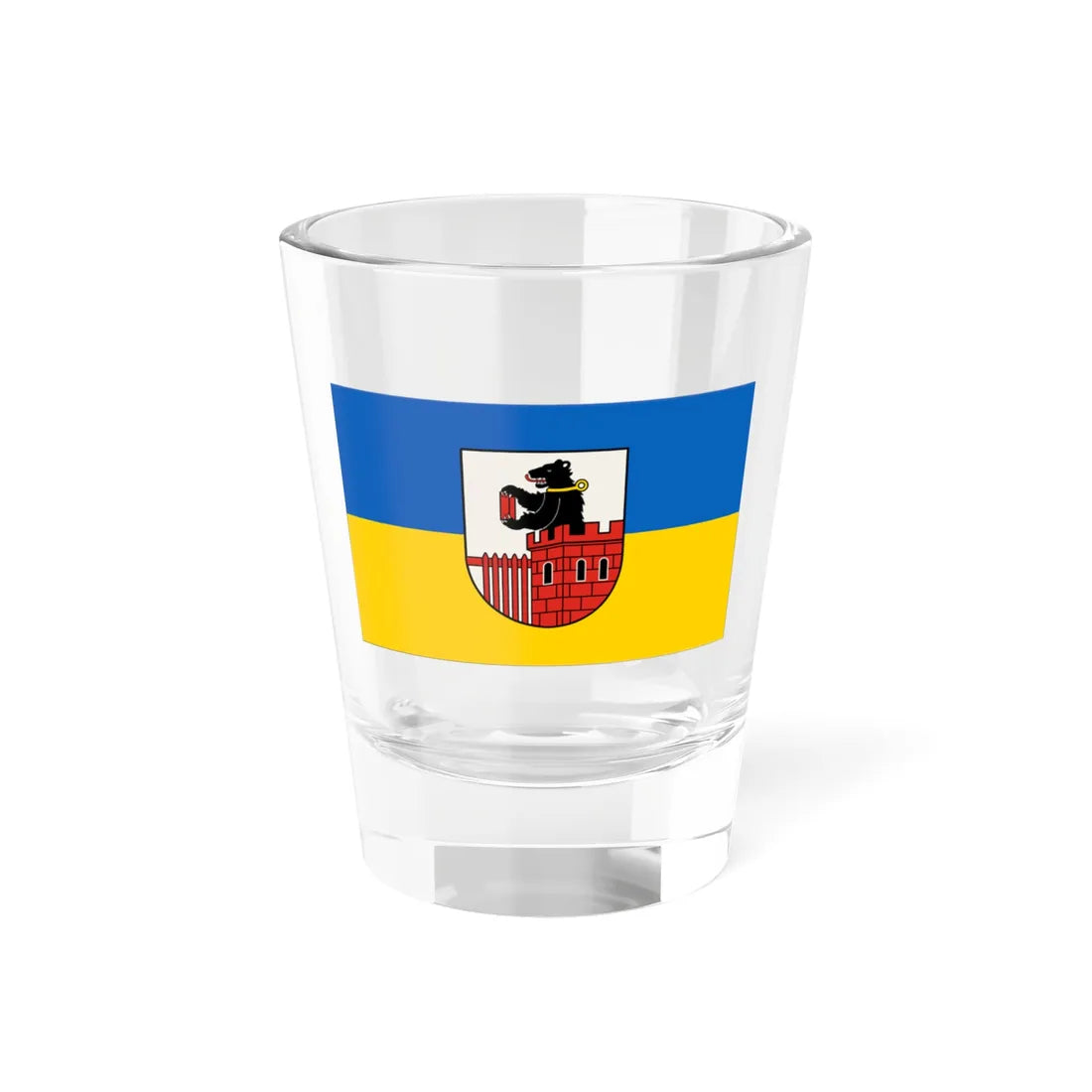 Flagge Esens (Germany) Shot Glass 1.5oz 1.5oz - Go Mug Yourself