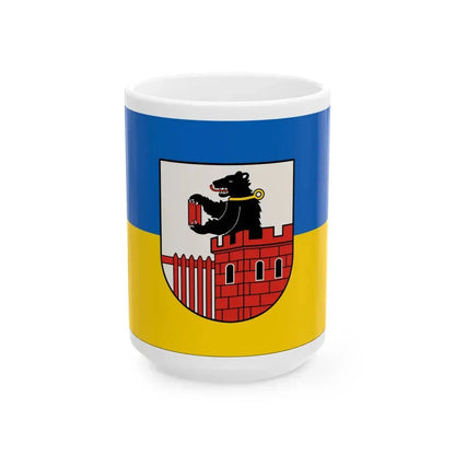Flagge Esens (Germany) White Coffee Mug 15oz - Go Mug Yourself