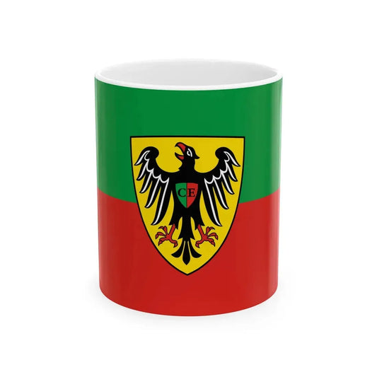 Flagge Esslingen am Neckar (Germany) White Coffee Mug 11oz - Go Mug Yourself