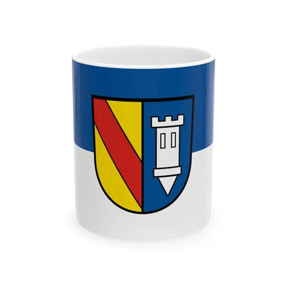 Flagge Ettlingen (Germany) White Coffee Mug 11oz - Go Mug Yourself