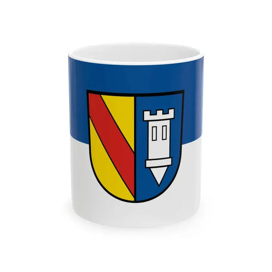 Flagge Ettlingen (Germany) White Coffee Mug 11oz - Go Mug Yourself