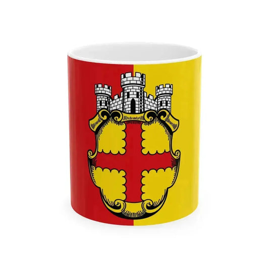 Flagge Eupen (Belgium) White Coffee Mug 11oz - Go Mug Yourself