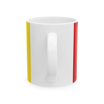 Flagge Eupen (Belgium) White Coffee Mug - Go Mug Yourself