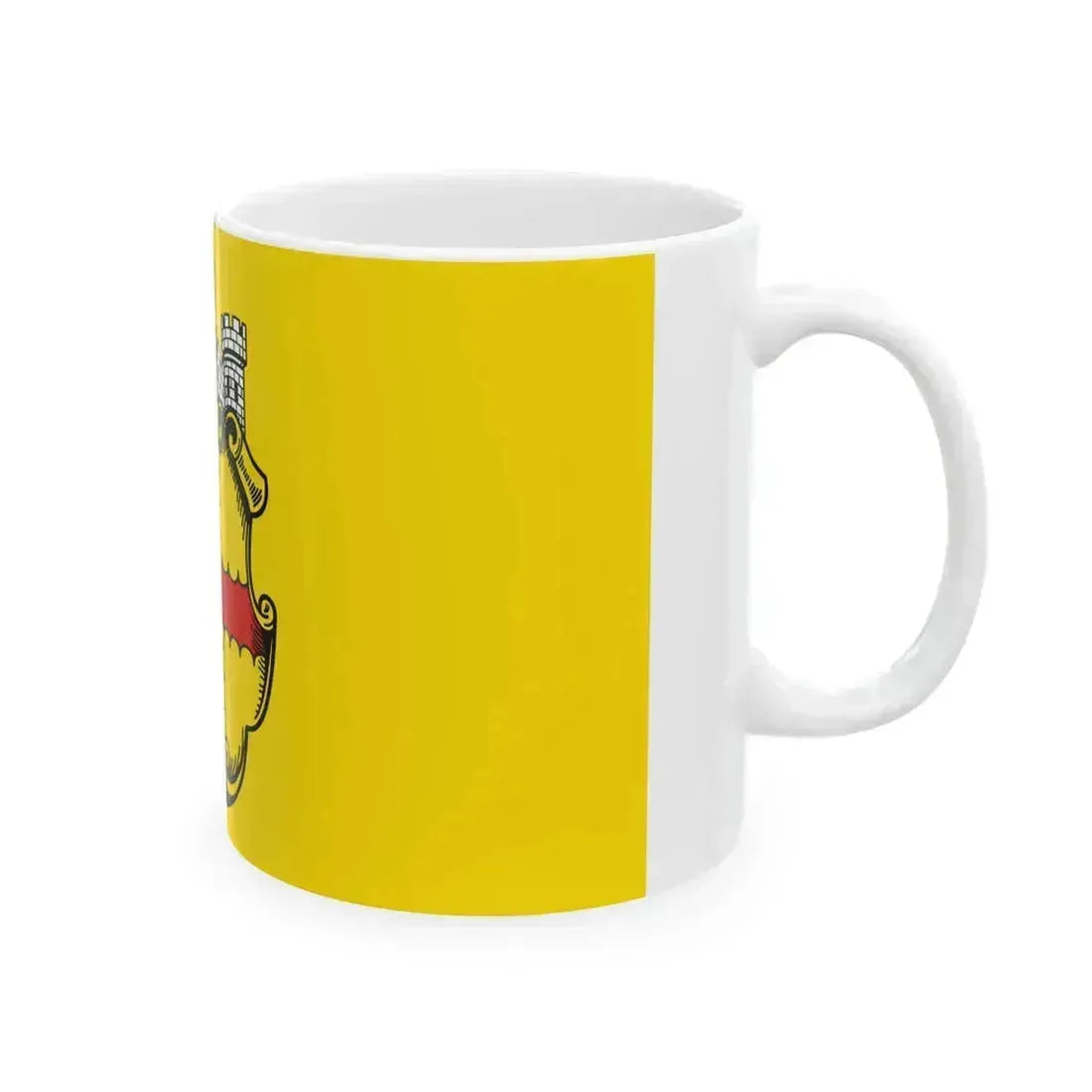 Flagge Eupen (Belgium) White Coffee Mug - Go Mug Yourself