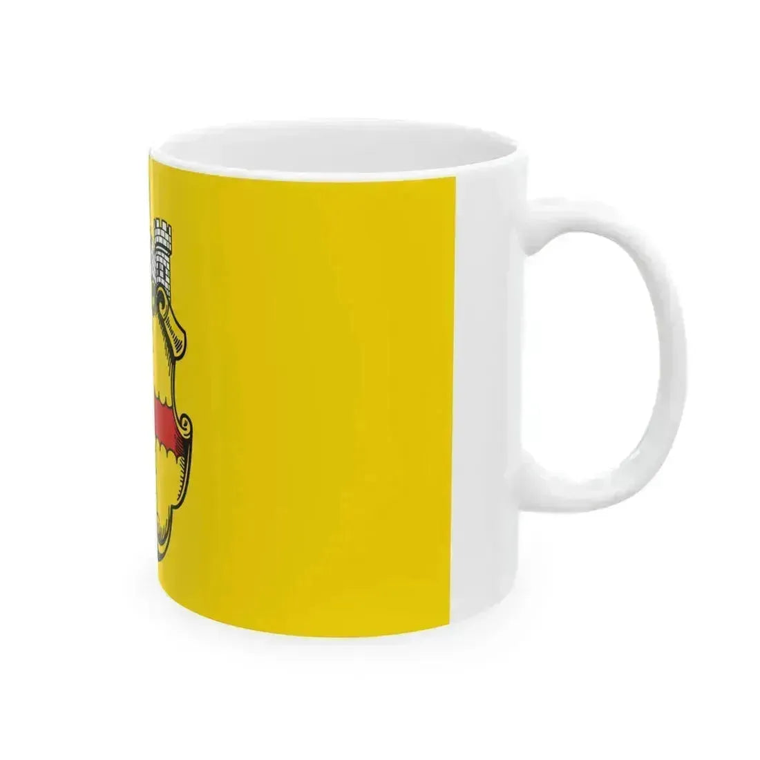 Flagge Eupen (Belgium) White Coffee Mug - Go Mug Yourself