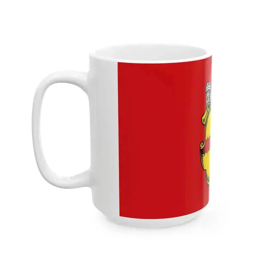 Flagge Eupen (Belgium) White Coffee Mug - Go Mug Yourself