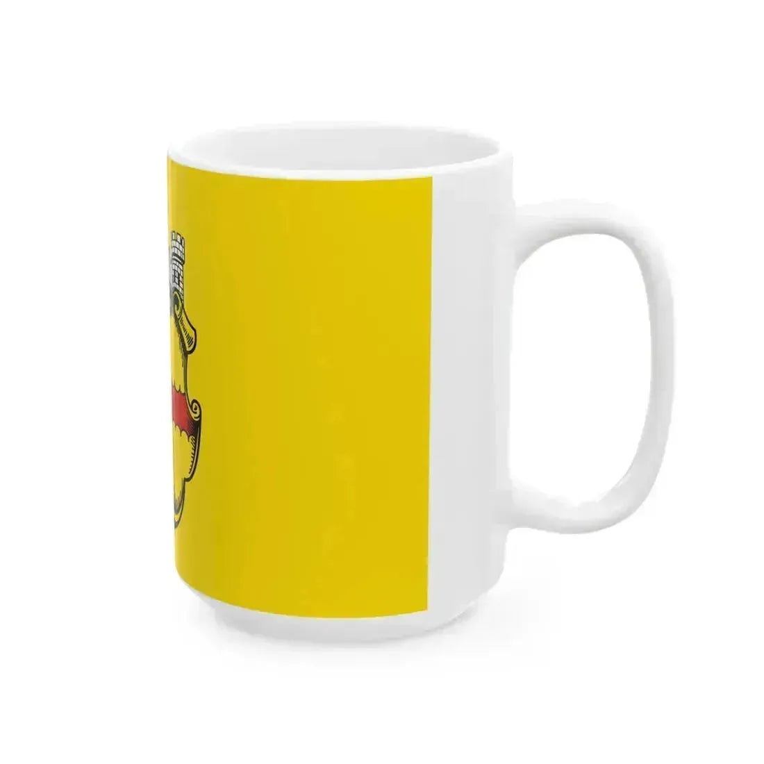 Flagge Eupen (Belgium) White Coffee Mug - Go Mug Yourself