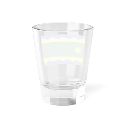 Flagge fan Noardeast-Fryslân (Netherlands) Shot Glass 1.5oz - Go Mug Yourself