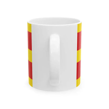 Flagge Feldatal (Germany) White Coffee Mug - Go Mug Yourself