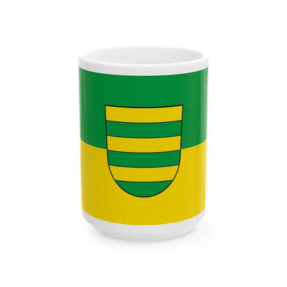 Flagge Filderstadt (Germany) White Coffee Mug 15oz - Go Mug Yourself