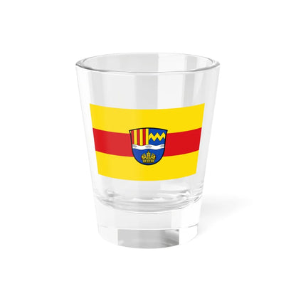 Flagge Fischbachau (Germany) Shot Glass 1.5oz 1.5oz - Go Mug Yourself