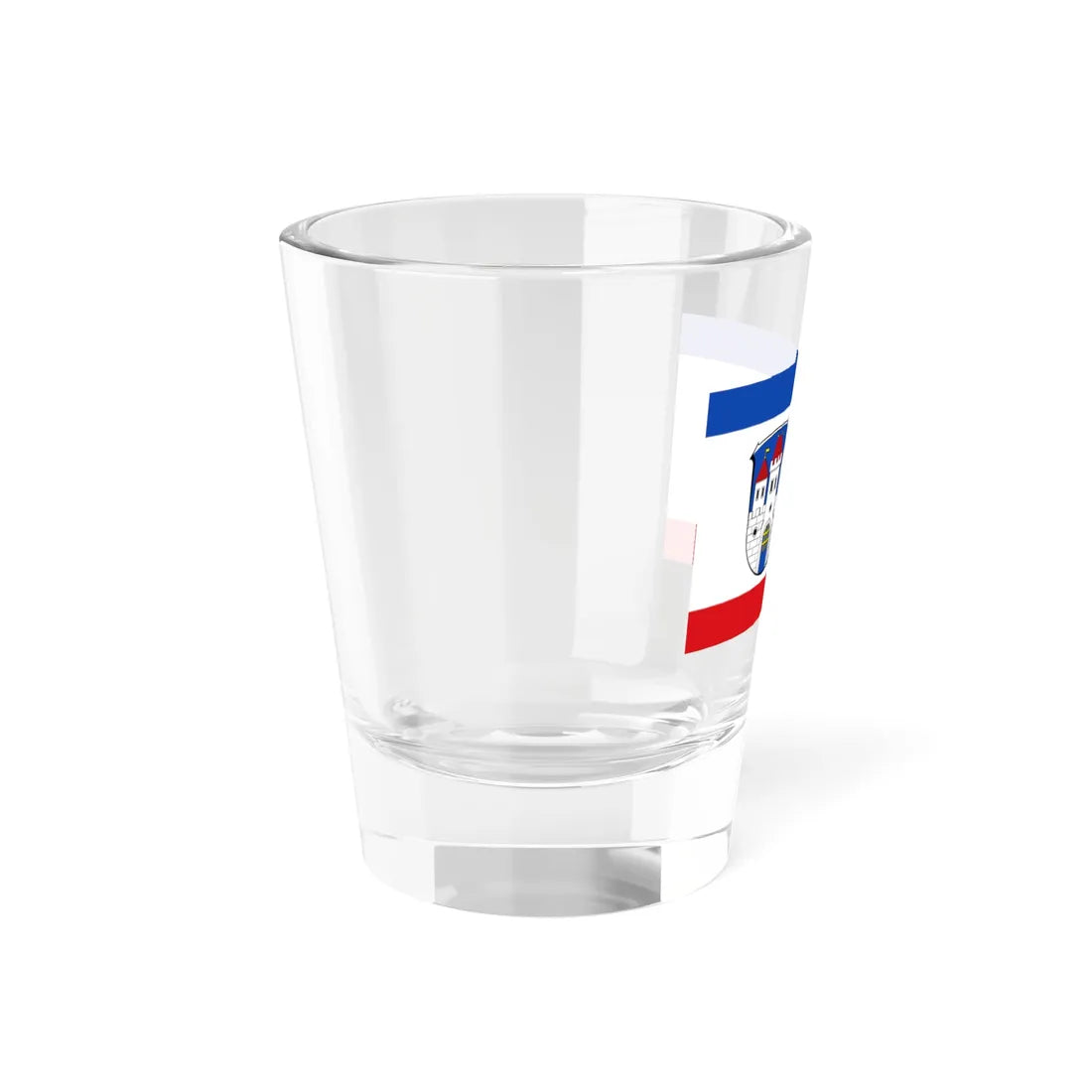 Flagge Fischbachtal (Germany) Shot Glass 1.5oz - Go Mug Yourself