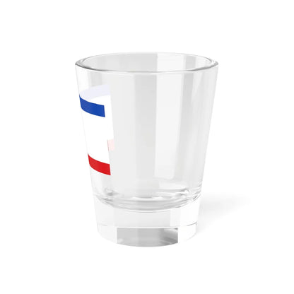 Flagge Fischbachtal (Germany) Shot Glass 1.5oz - Go Mug Yourself