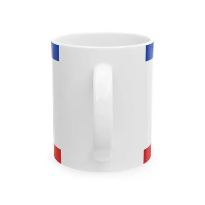 Flagge Fischbachtal (Germany) White Coffee Mug - Go Mug Yourself