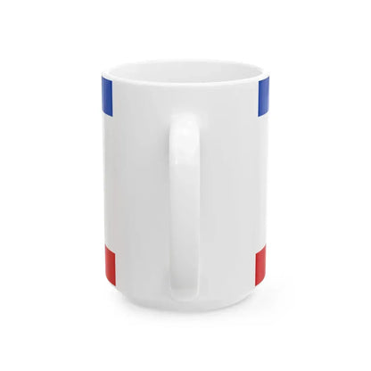 Flagge Fischbachtal (Germany) White Coffee Mug - Go Mug Yourself