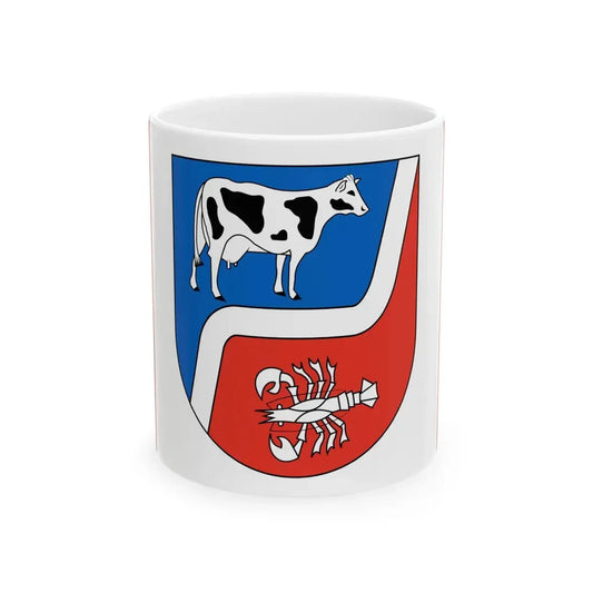 Flagge Fitzen (Germany) White Coffee Mug 11oz - Go Mug Yourself