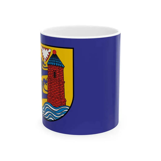 Flagge Flensburg (Germany) White Coffee Mug 11oz - Go Mug Yourself