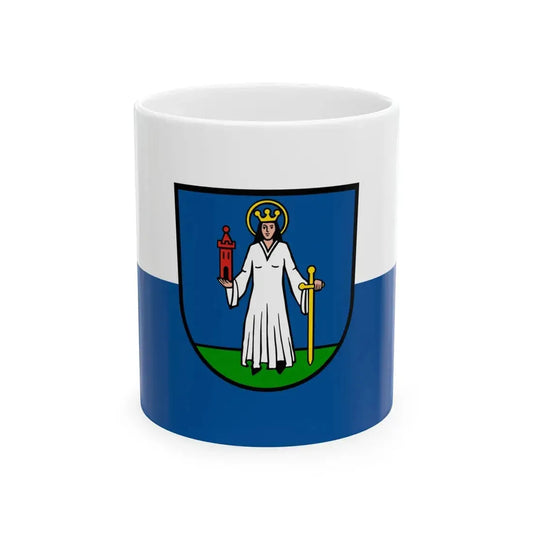 Flagge Forst Baden (Germany) White Coffee Mug 11oz - Go Mug Yourself